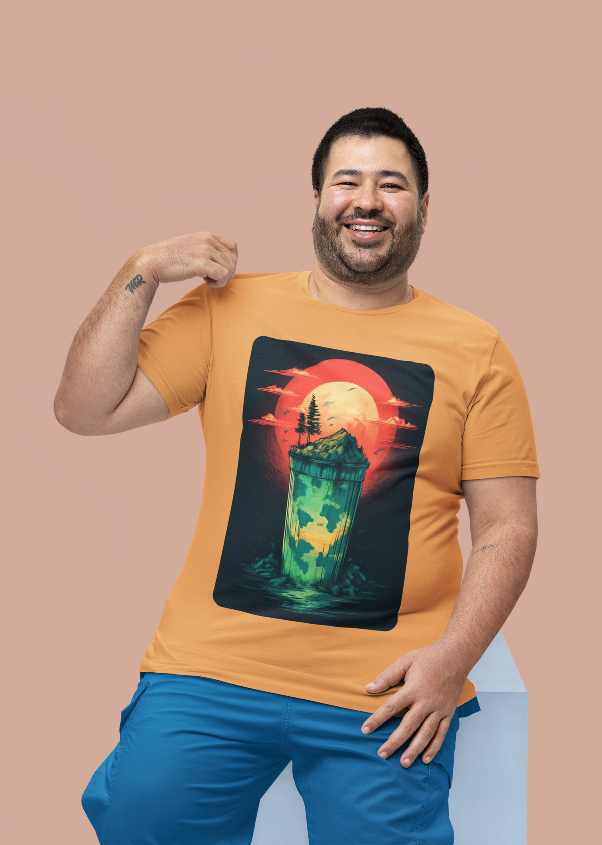 The Last Haven - Men's Half Sleeve Round Neck T-Shirt