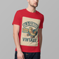Retro Ride Radio - Men's Half Sleeve Round Neck T-Shirt