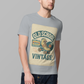 Retro Ride Radio - Men's Half Sleeve Round Neck T-Shirt