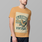 Retro Ride Radio - Men's Half Sleeve Round Neck T-Shirt