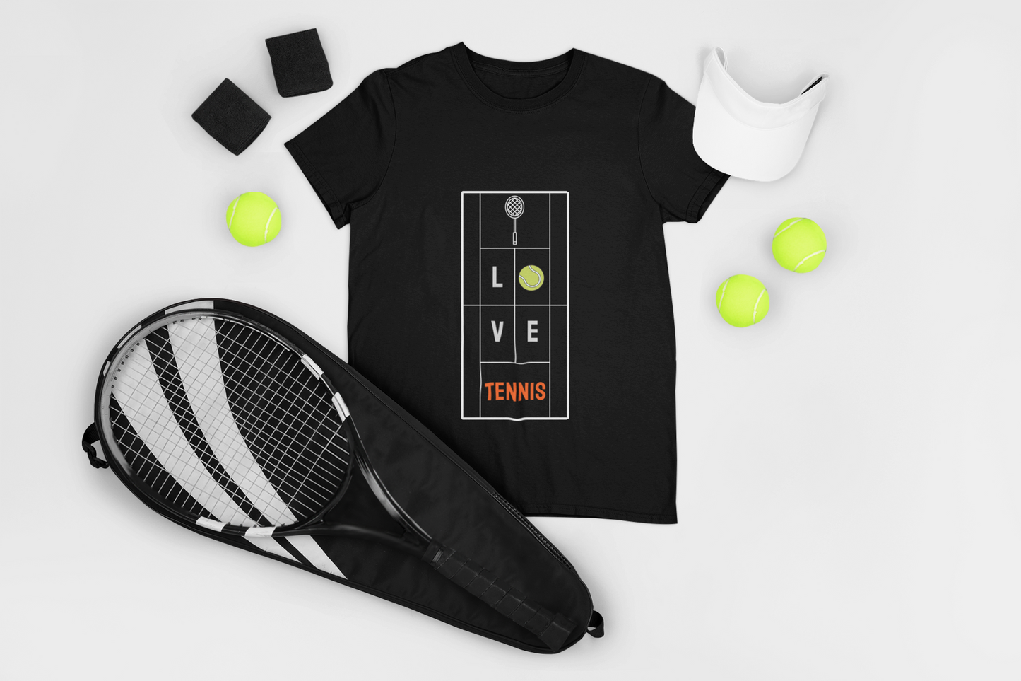 I Love Tennis - Dailywear Sports T-shirt